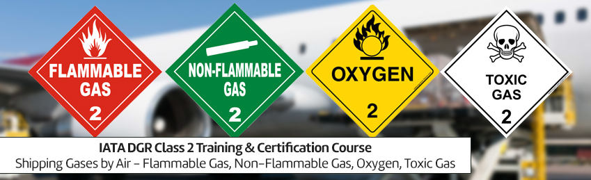 Shipping Gases by Air Flammable Gas Non-Flammable Gas Oxygen
