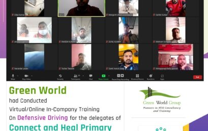 Green World Group Had Conducted In-House Virtual Live Training on Defensive Driving in Connect and Heal Primary Care Pvt. Ltd