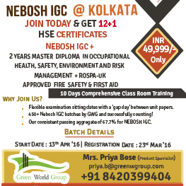 NEBOSH IGC Kolkata APRIL 16 263 GREEN WORLD GROUP INDIA Nebosh