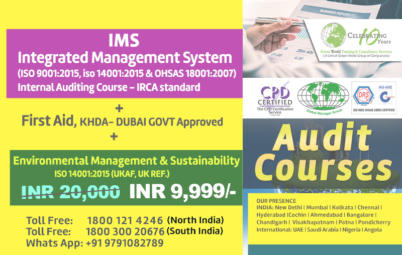 Integrated Management System (IMS) Lead Auditor Training in India