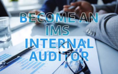Make a decisive decision to become an IMS internal auditor
