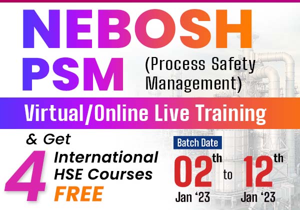 Nebosh Hse Certificate In Process Safety Management Green World Group India Nebosh Course 