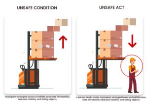 unsafe act and unsafe condition