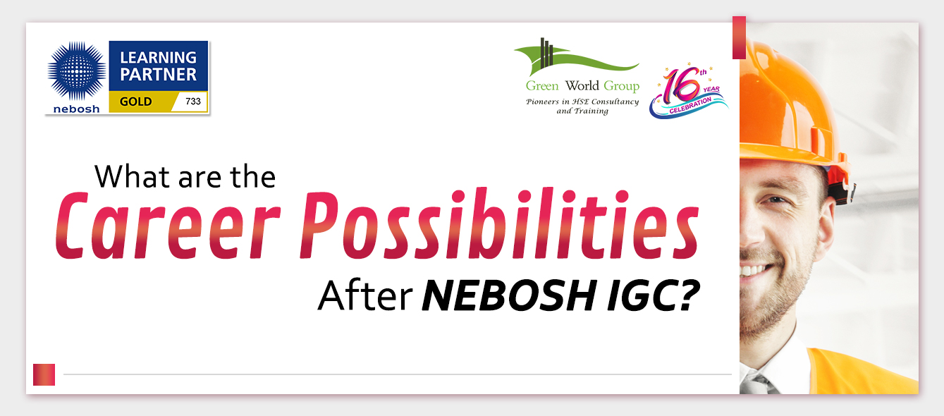 What are the career possibilities after NEBOSH IGC?