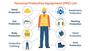 Personal Protective Equipments (PPT) List