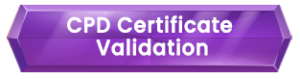 CPD Certificate Validation