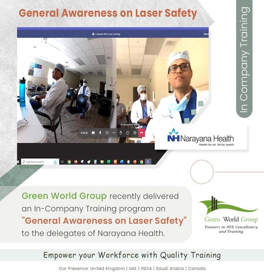 General Awareness on Laser Safety at Narayana Health