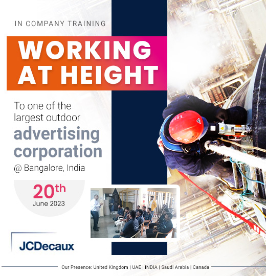 Working at Height Training at JCDecaux