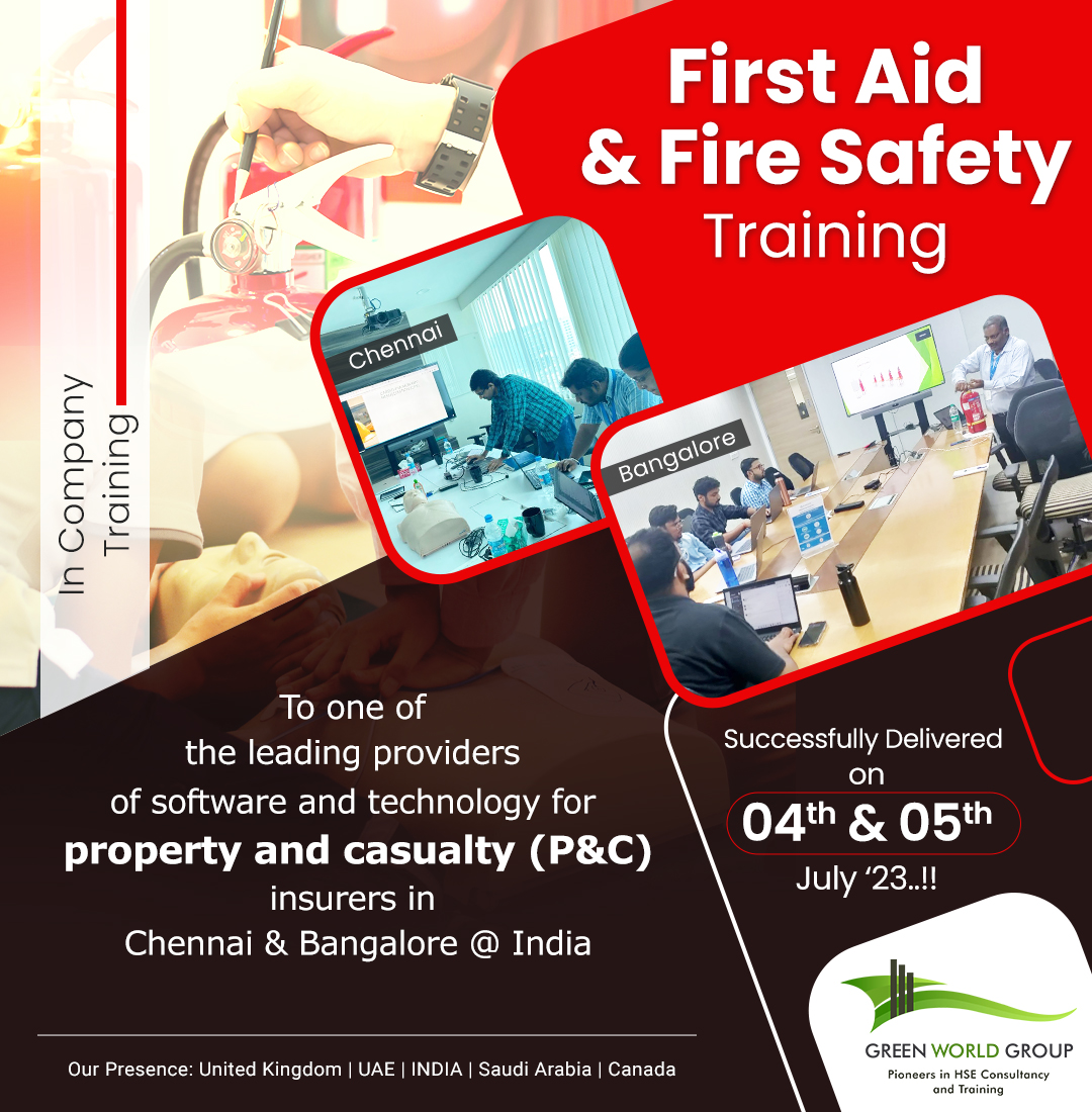 First Aid & Fire Safety Training  at Guidewire