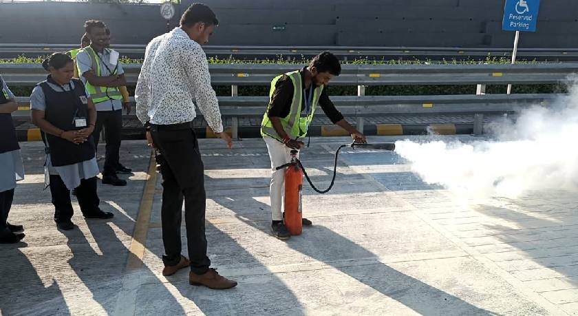 Fire Safety Training At Amazon