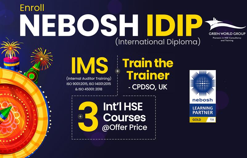 Nebosh IDip in India, Nebosh International diploma courses in India
