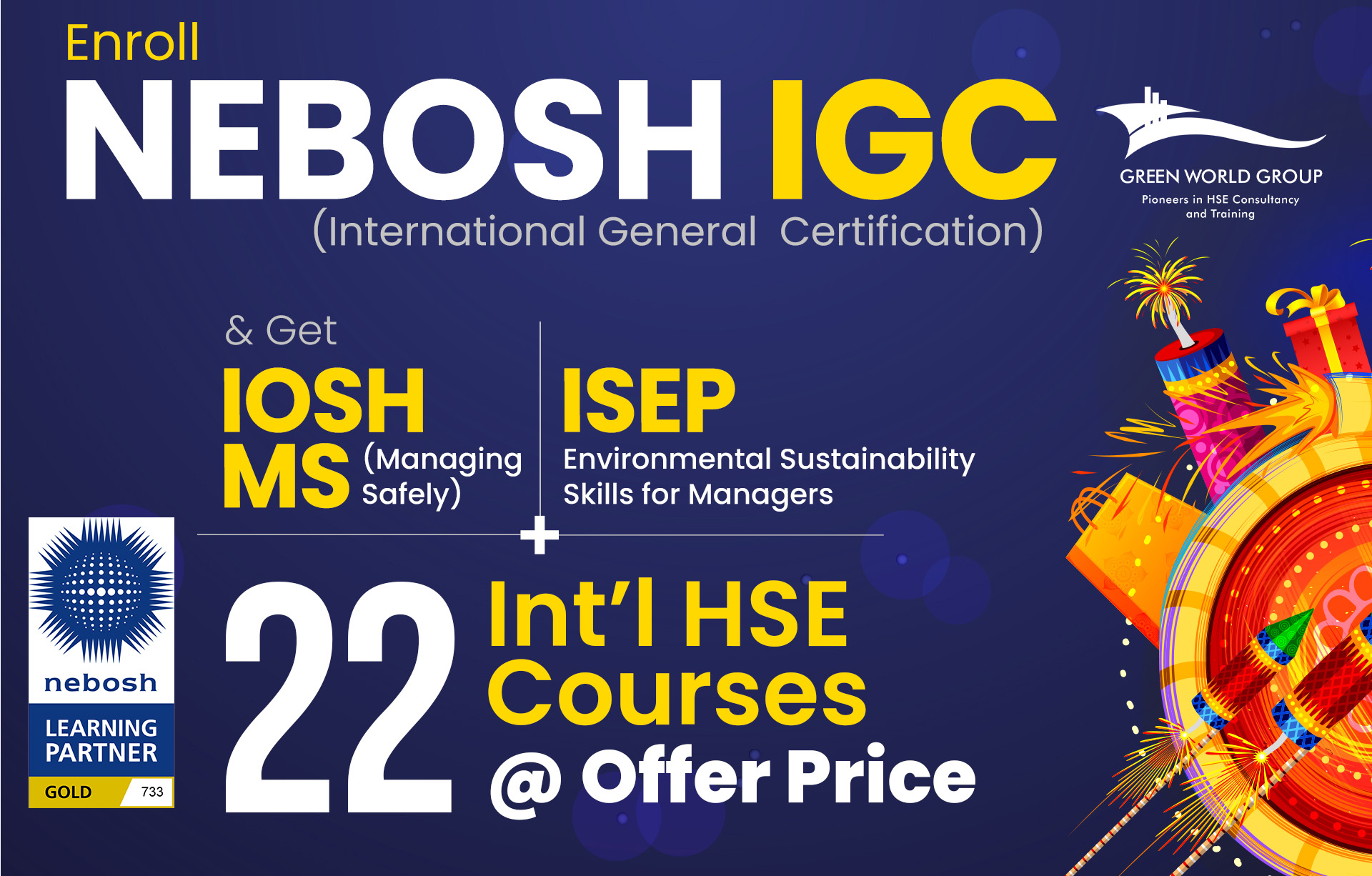 Nebosh IGC in India , Nebosh IGC course in India, Nebosh IGC training in India