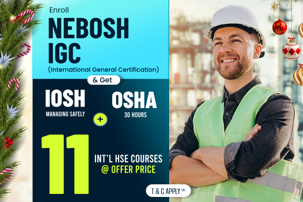 Nebosh PSM in India, Nebosh PSM course training in India