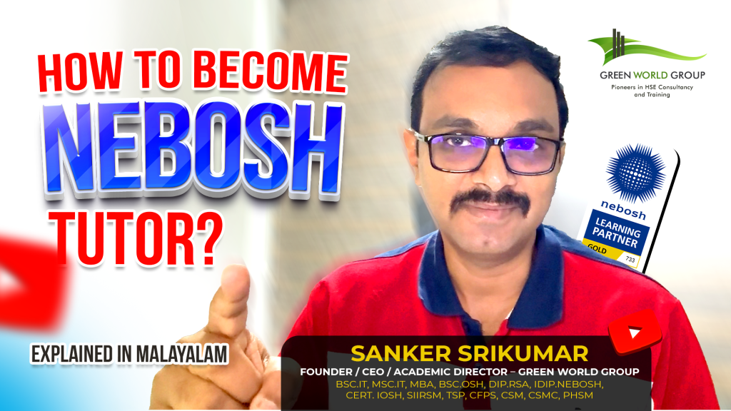 How to Become a NEBOSH Tutor?