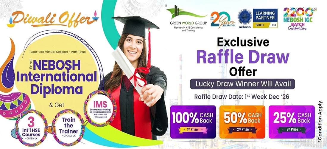 NEBOSH International Diploma Offer