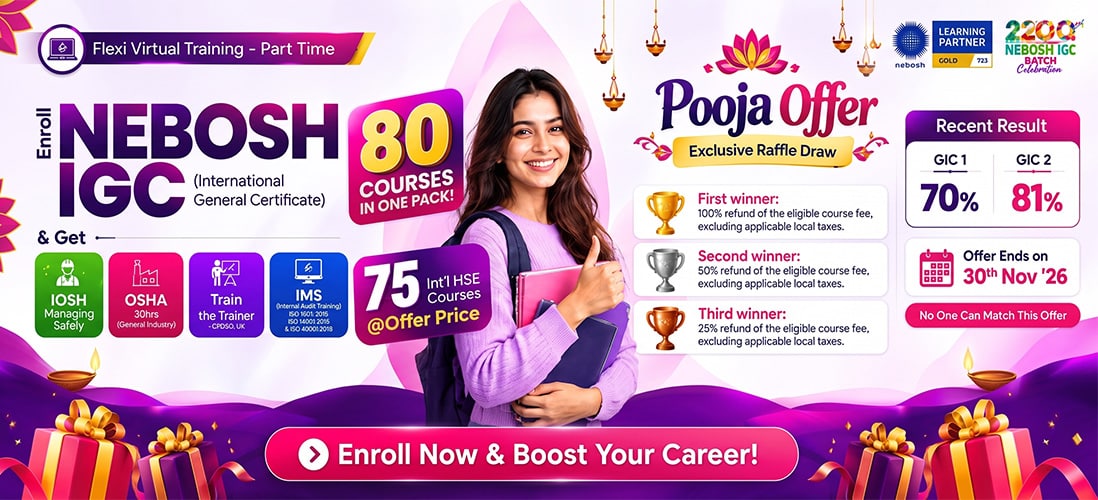 NEBOSH IGC Offer - Green World Group